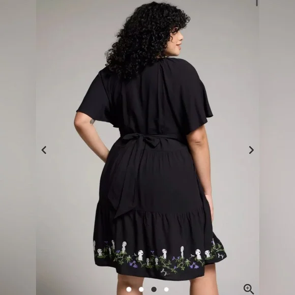 Size 3 Her Universe Studio Ghibli Princess Mononoke Kodama Glow-in-the-Dark Plus - Picture 3 of 4